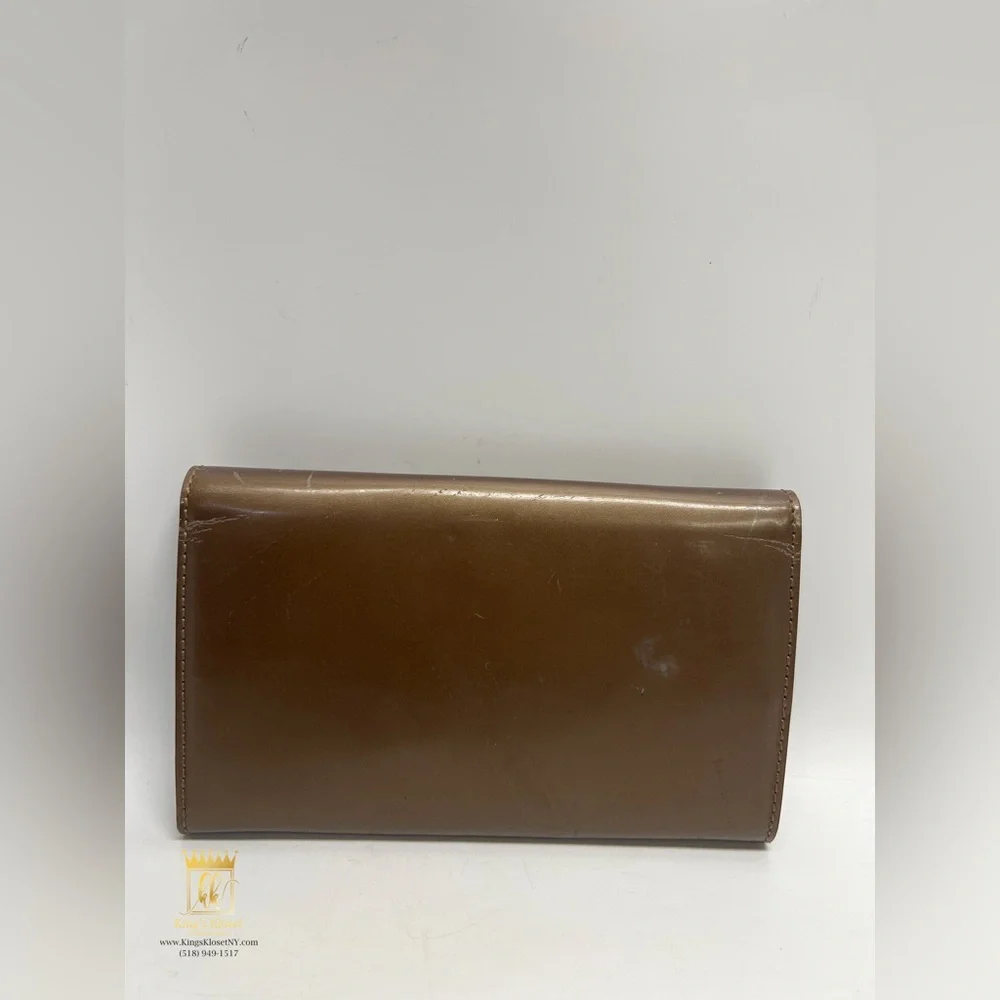 Christian Dior patent wallet